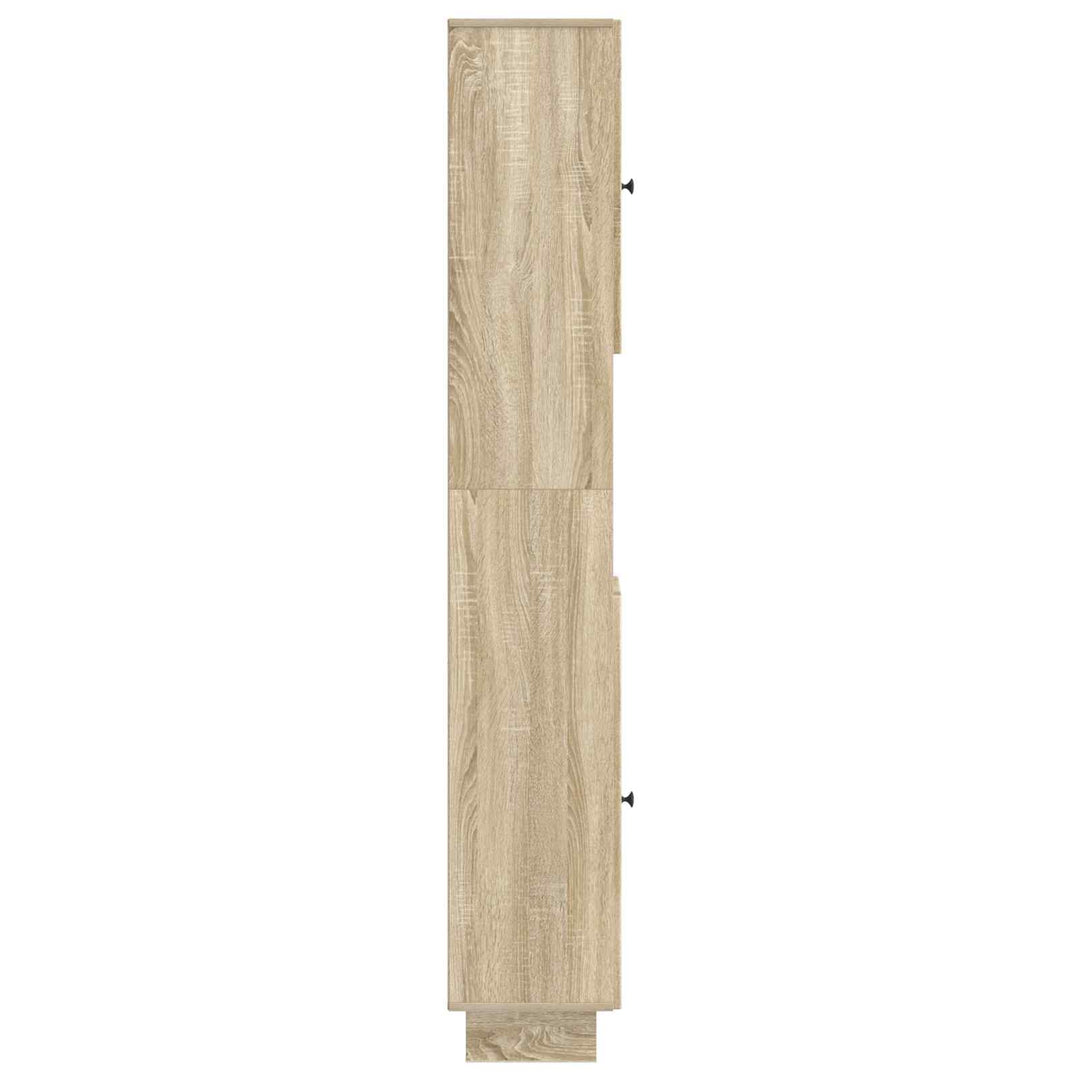 Badeværelsesskab med Åben Hylde EDE Sonoma-eg 30 x 31 x 190 cm