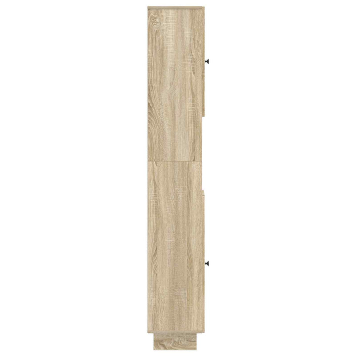 Badeværelsesskab med Åben Hylde EDE Sonoma-eg 30 x 31 x 190 cm