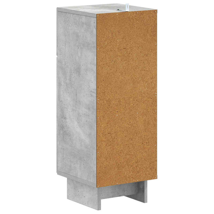 Badeværelse Opbevaringsskab EDE Betongrå 30 x 31 x 80 cm