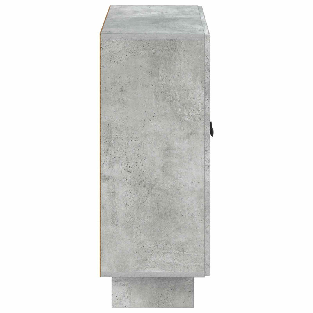 Badeværelse Opbevaringsskab EDE Betongrå 59,5 x 31 x 80 cm