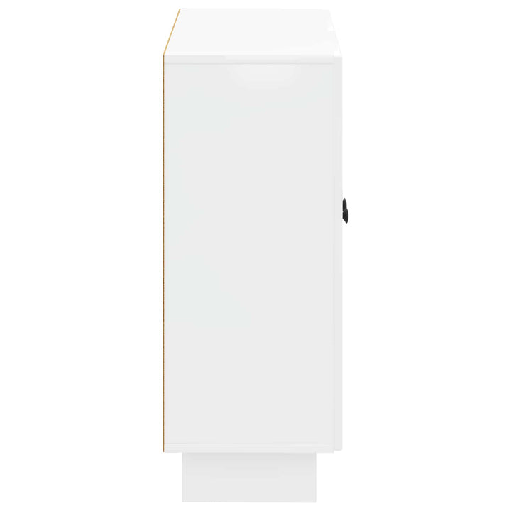Badeværelse Opbevaringsskab EDE Hvid højglans 59,5 x 31 x 80 cm