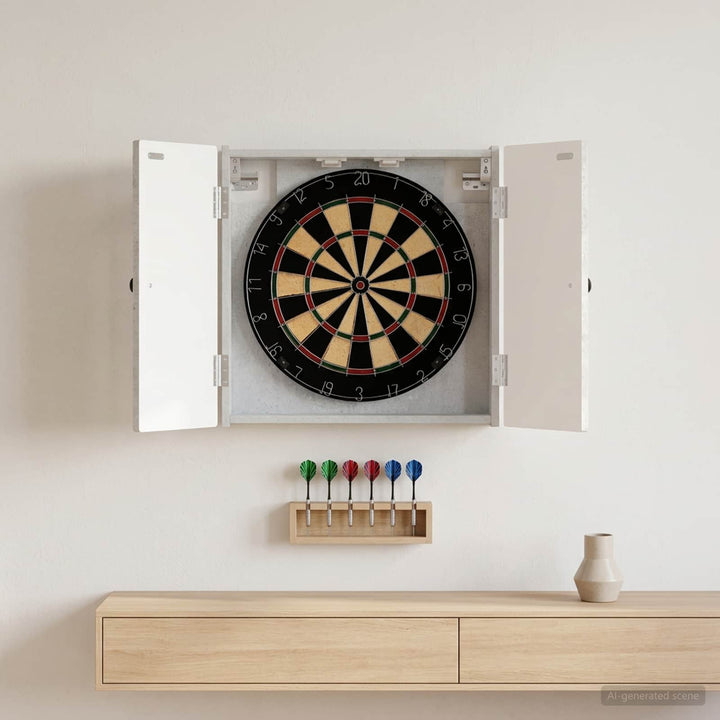 Dartboard Skab BREDA Betongrå 52,5 x 10,5 x 53,5 cm