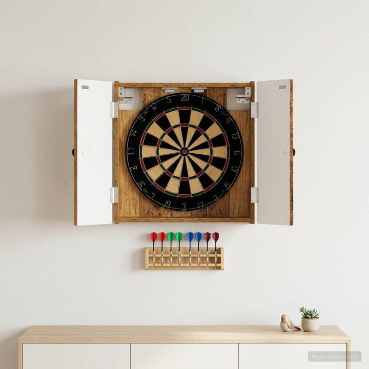 Dartboard Skab EDE Gammelt træ 52,5 x 10,5 x 53,5 cm
