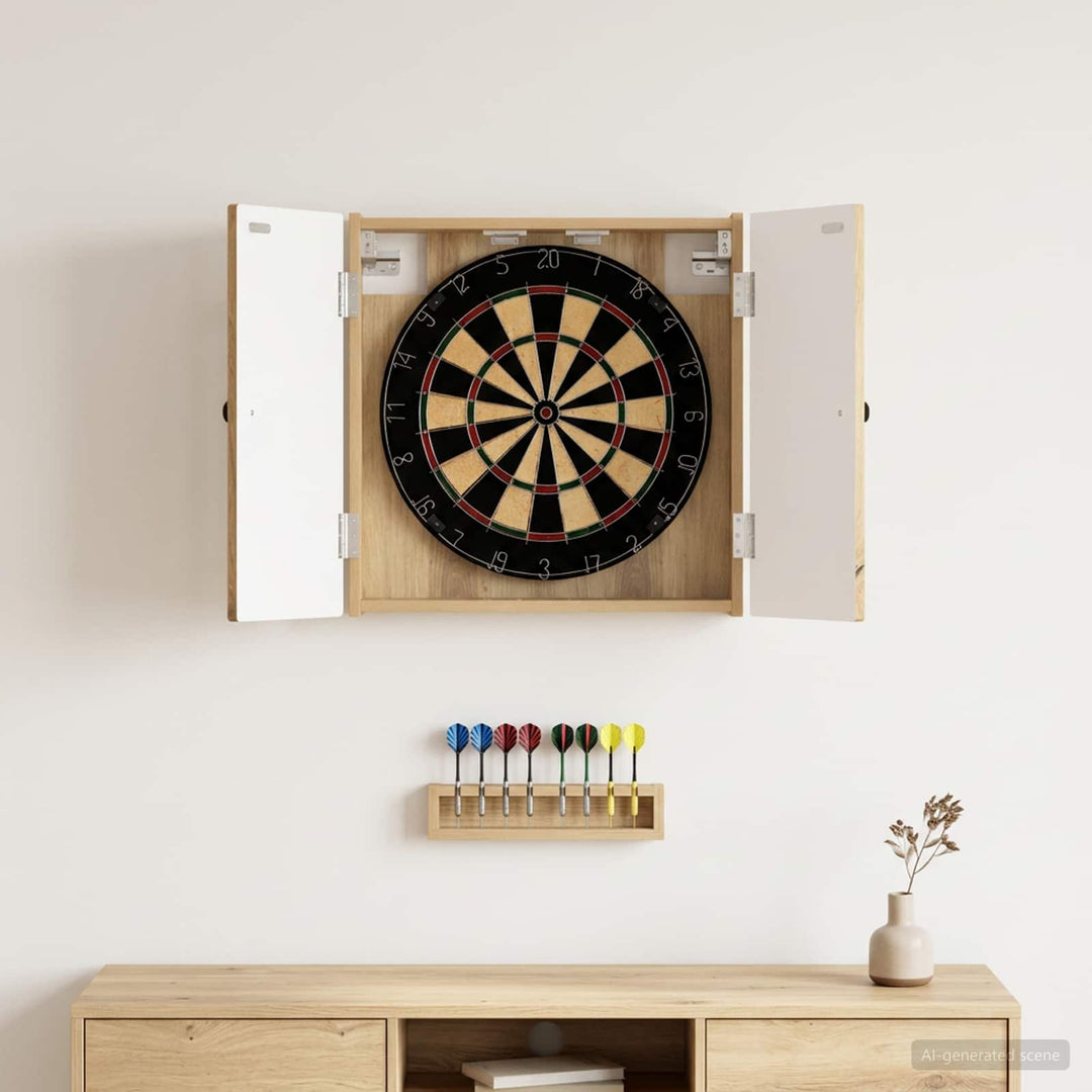 Dartboard Skab BREDA Artisan-eg 52,5 x 10,5 x 53,5 cm