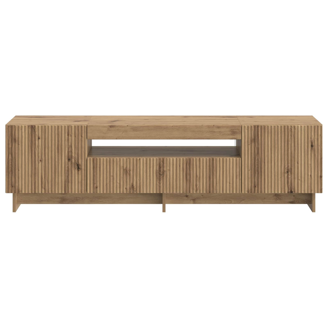 LED TV-skab Artisan-eg Konstrueret træ
