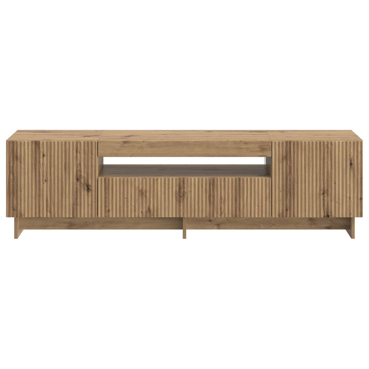 LED TV-skab Artisan-eg Konstrueret træ