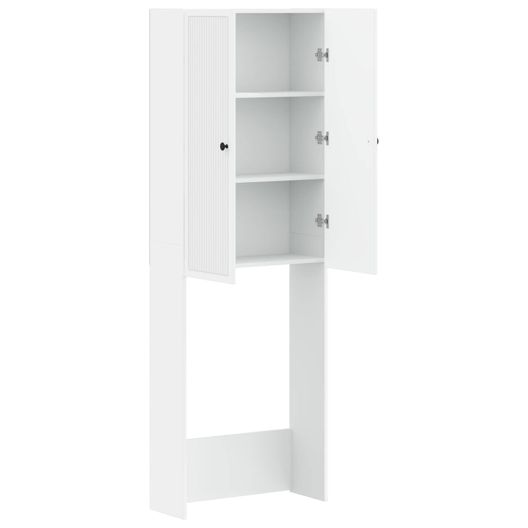Toilet Skab EDE Hvid 66 x 25,5 x 190 cm Konstrueret træ