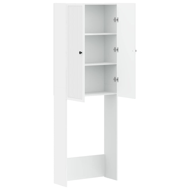 Toilet Skab EDE Hvid 66 x 25,5 x 190 cm Konstrueret træ