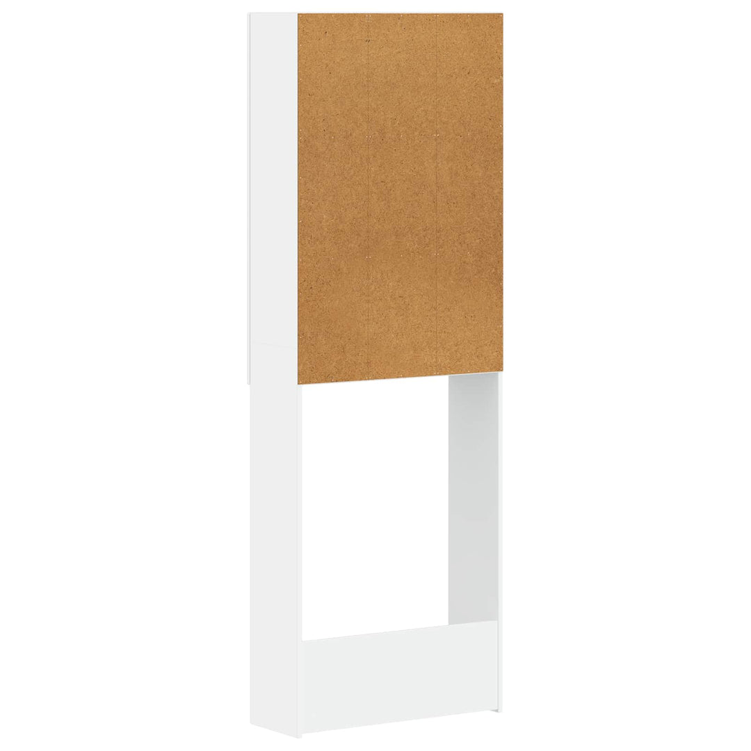 Toilet Skab EDE Hvid 66 x 25,5 x 190 cm Konstrueret træ