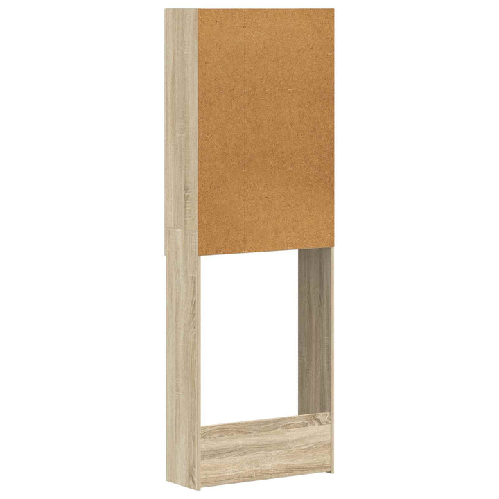 Toilet Skab EDE Sonoma-eg 66 x 25,5 x 190 cm Konstrueret træ