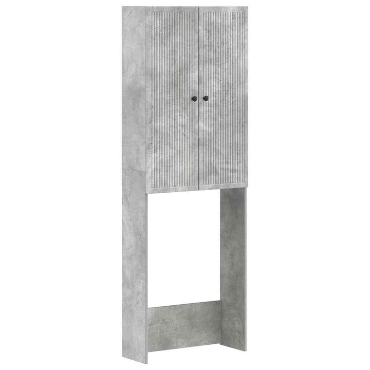 Toilet Skab EDE Betongrå 66 x 25,5 x 190 cm Konstrueret træ