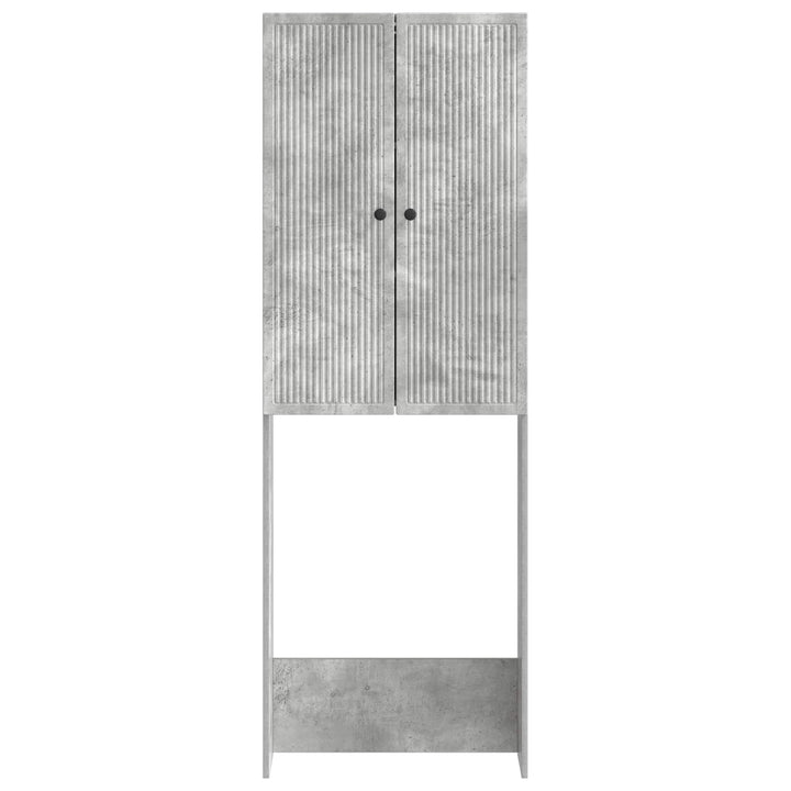 Toilet Skab EDE Betongrå 66 x 25,5 x 190 cm Konstrueret træ