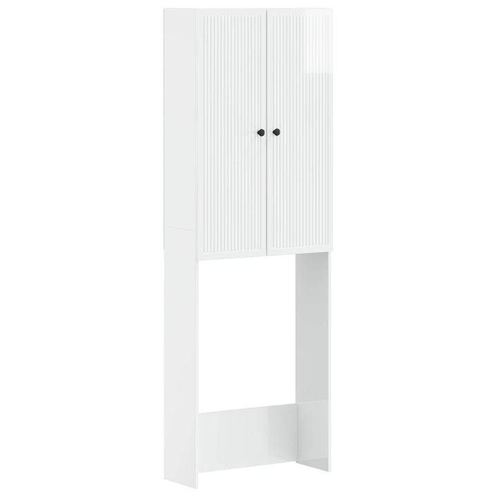 Toilet Skab EDE Hvid højglans 66 x 25,5 x 190 cm