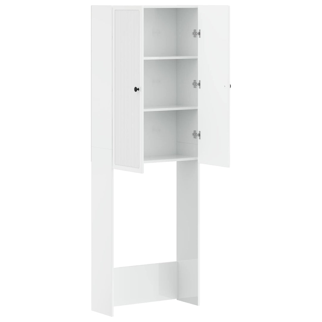 Toilet Skab EDE Hvid højglans 66 x 25,5 x 190 cm