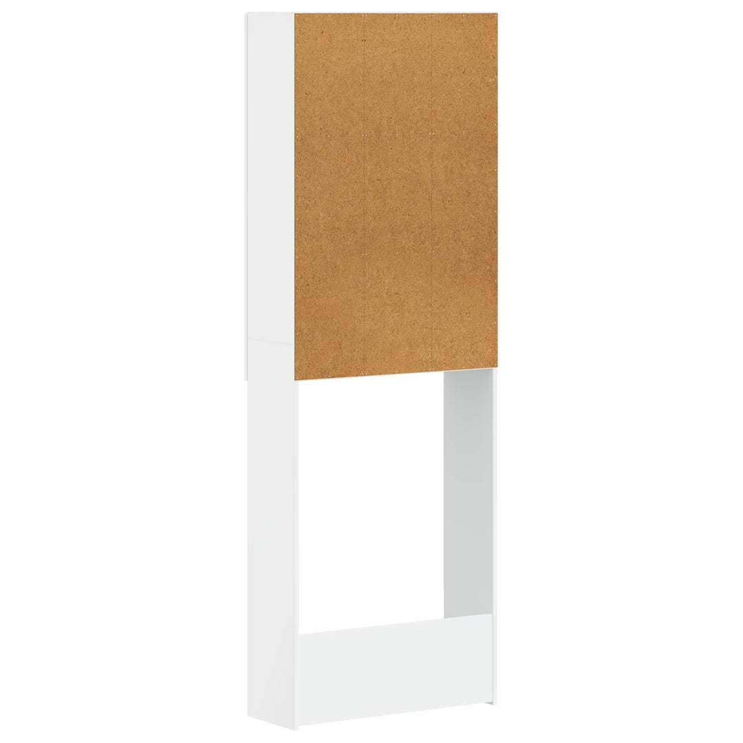Toilet Skab EDE Hvid højglans 66 x 25,5 x 190 cm