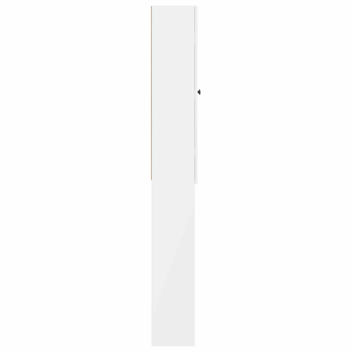 Toilet Skab EDE Hvid højglans 66 x 25,5 x 190 cm