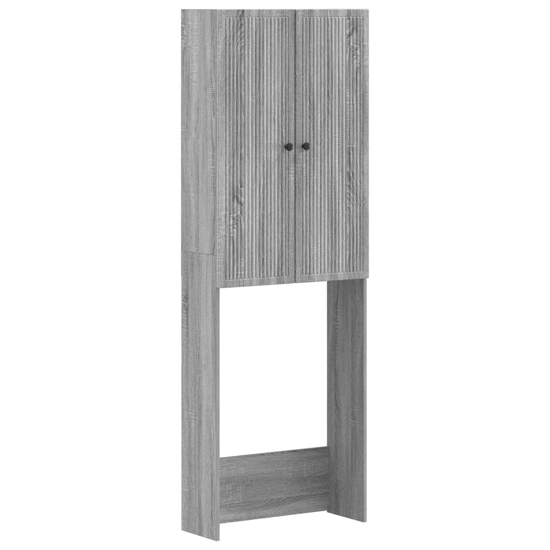 Toilet Skab EDE Grå Sonoma 66 x 25,5 x 190 cm Konstrueret træ