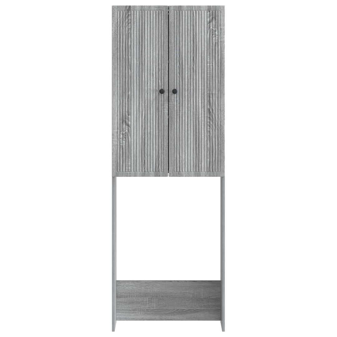 Toilet Skab EDE Grå Sonoma 66 x 25,5 x 190 cm Konstrueret træ