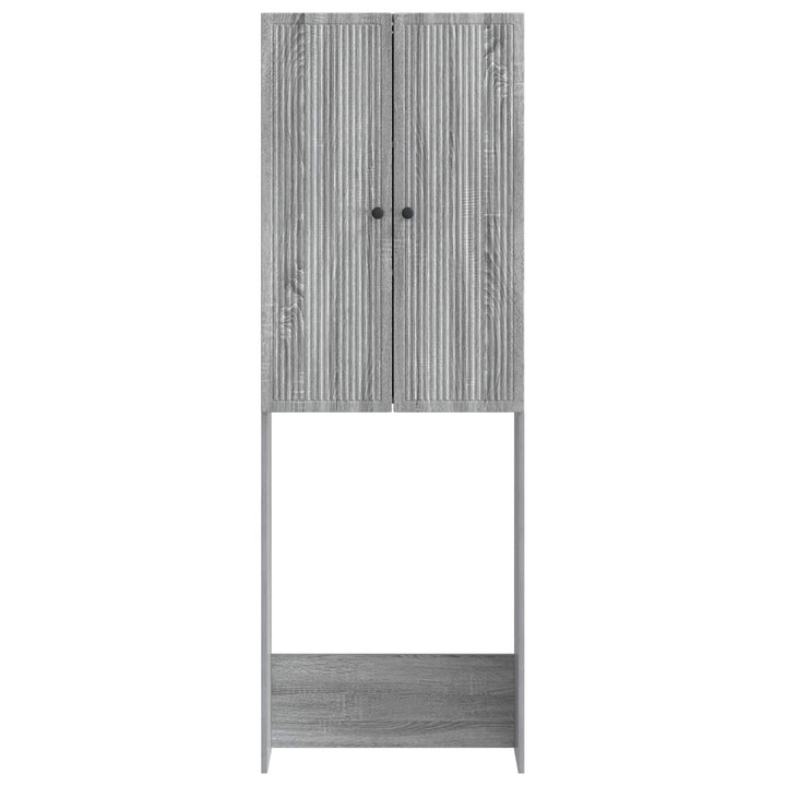 Toilet Skab EDE Grå Sonoma 66 x 25,5 x 190 cm Konstrueret træ