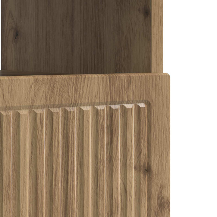 LED TV-skab Artisan-eg Konstrueret træ