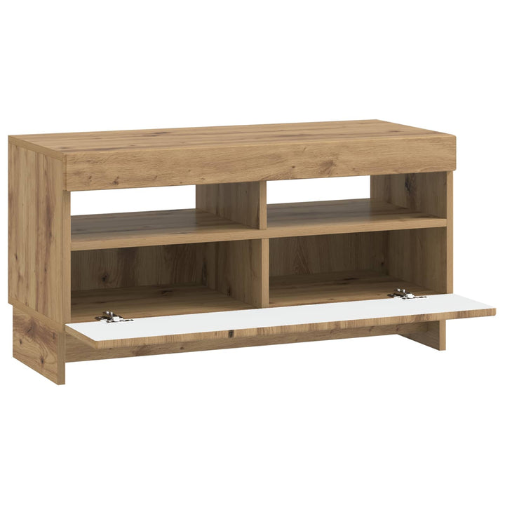 LED TV-skab Artisan-eg Konstrueret træ