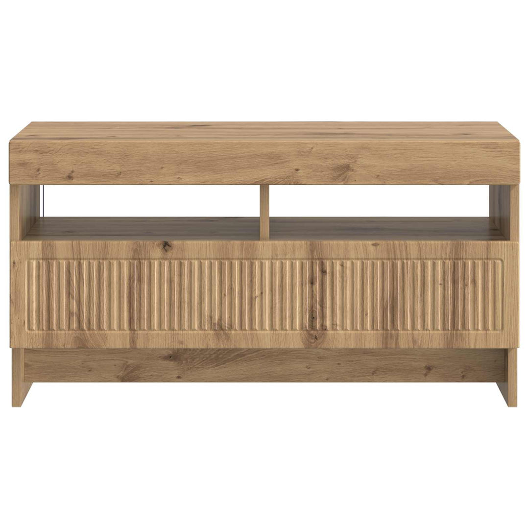 LED TV-skab Artisan-eg Konstrueret træ
