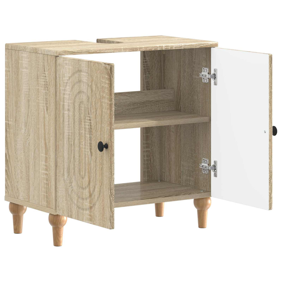 Badeværelsesskabsunder ALKMAAR Sonoma-eg 59,5 x 31,5 x 59 cm