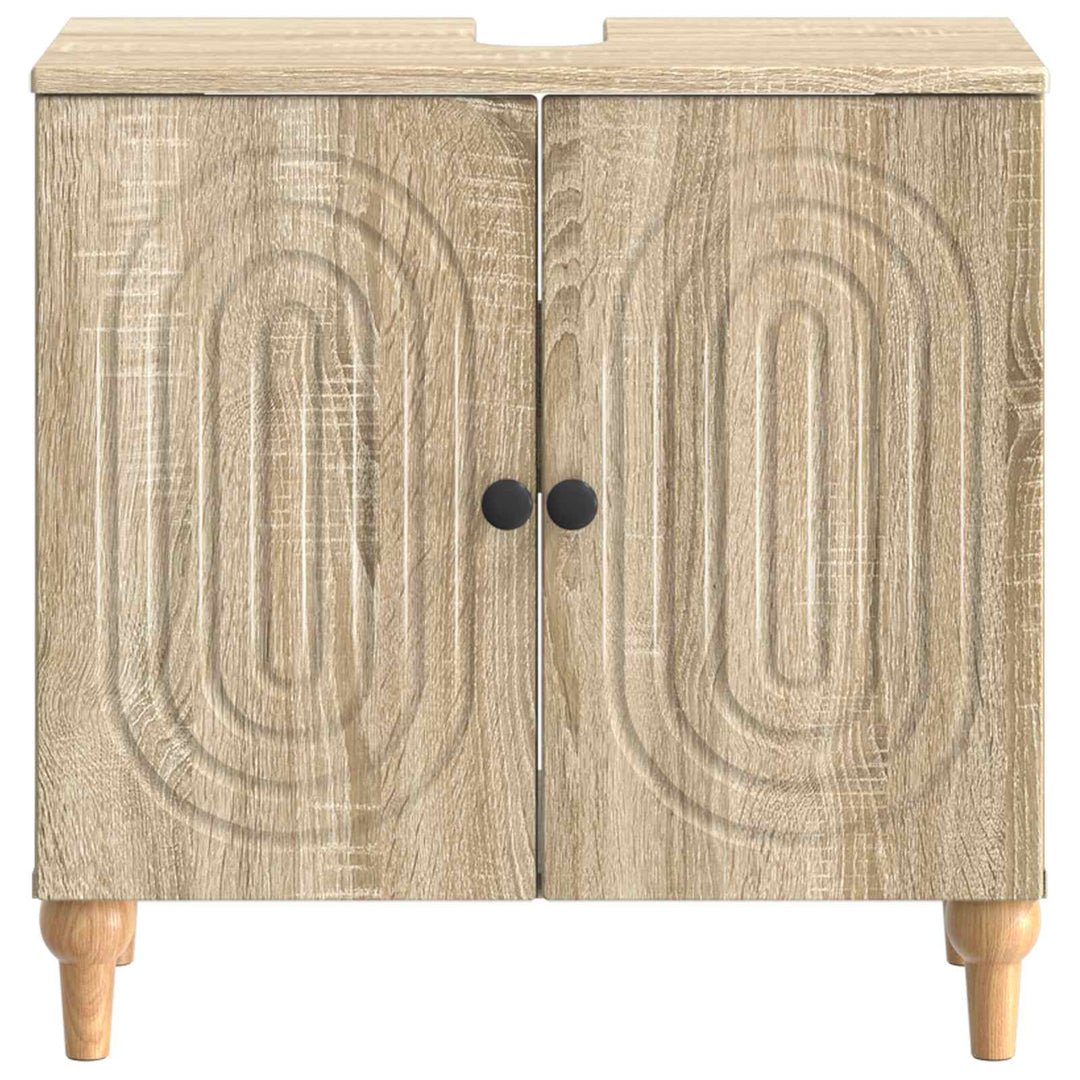 Badeværelsesskabsunder ALKMAAR Sonoma-eg 59,5 x 31,5 x 59 cm