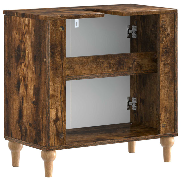 Badeværelsesskabsunder ALKMAAR Røget eg 59,5 x 31,5 x 59 cm