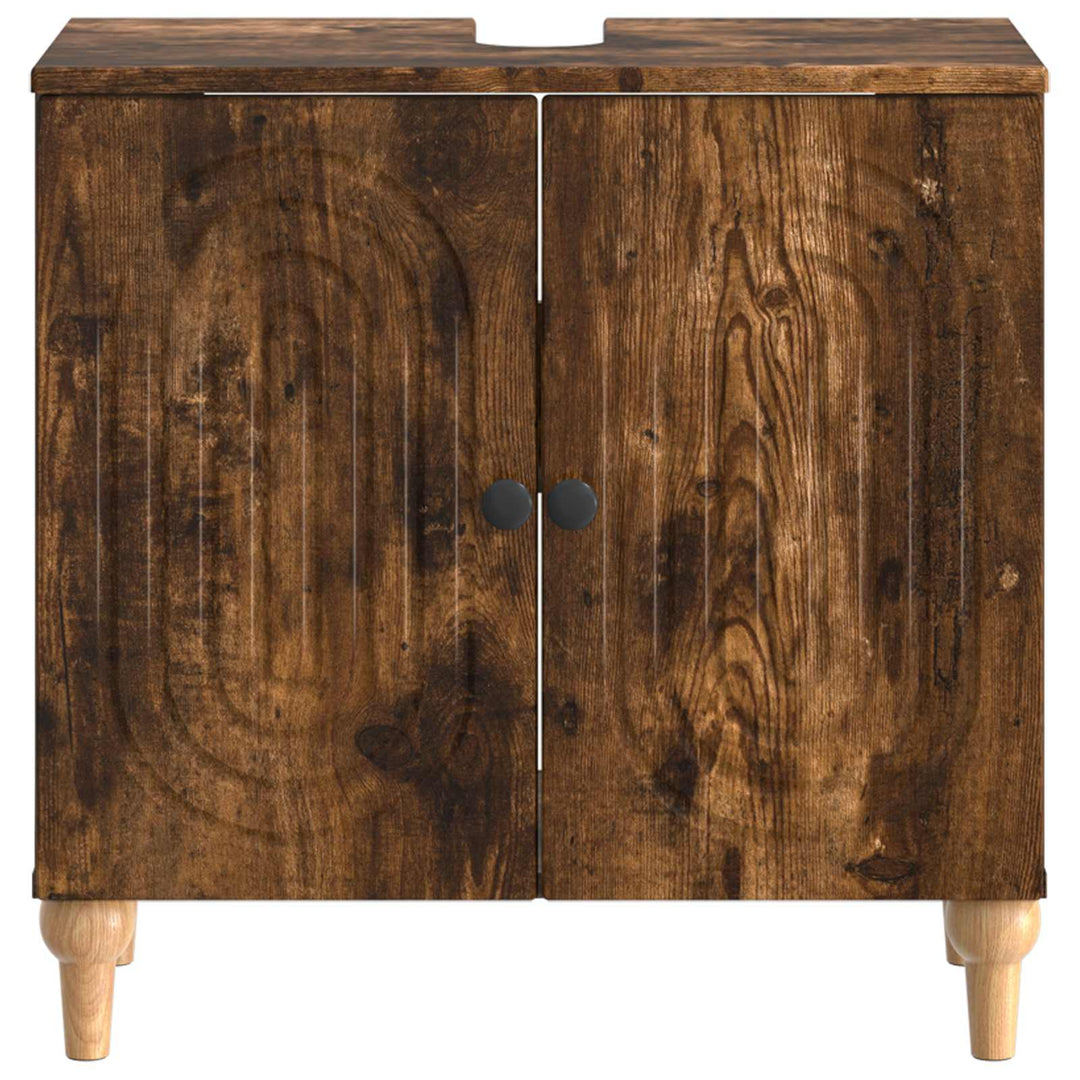 Badeværelsesskabsunder ALKMAAR Røget eg 59,5 x 31,5 x 59 cm