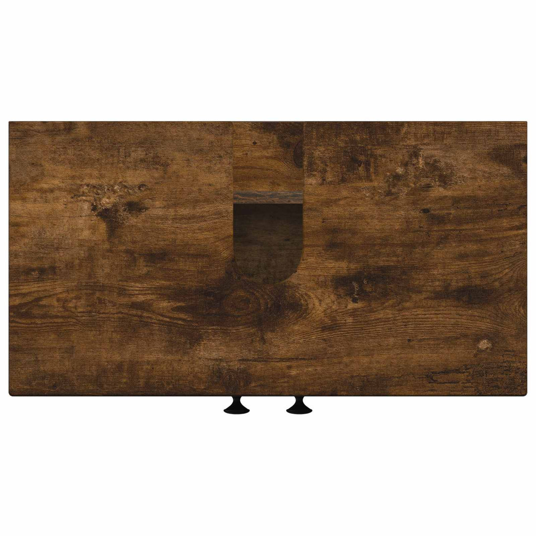 Badeværelsesskabsunder ALKMAAR Røget eg 59,5 x 31,5 x 59 cm