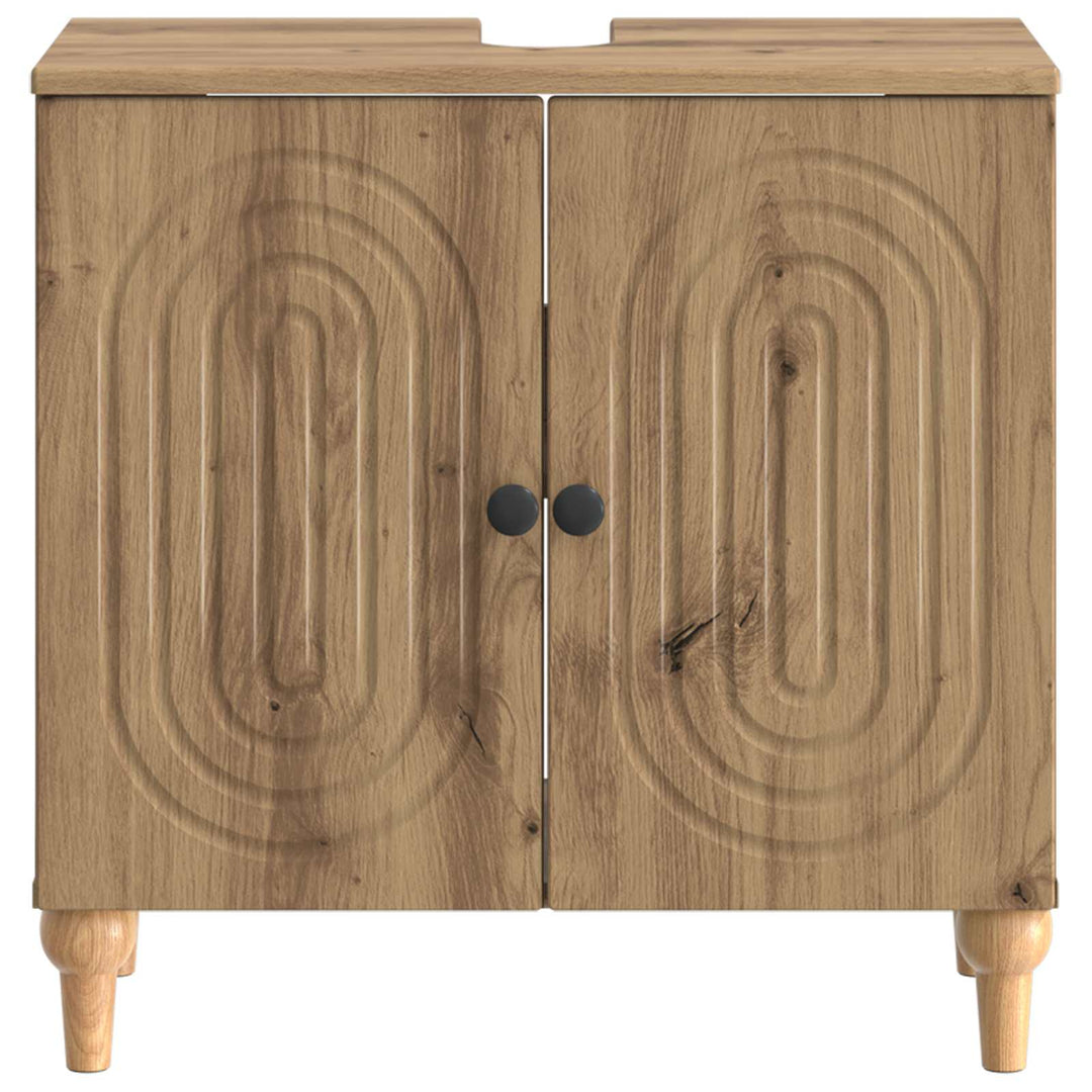 Badeværelsesskabsunder ALKMAAR Artisan-eg 59,5 x 31,5 x 59 cm