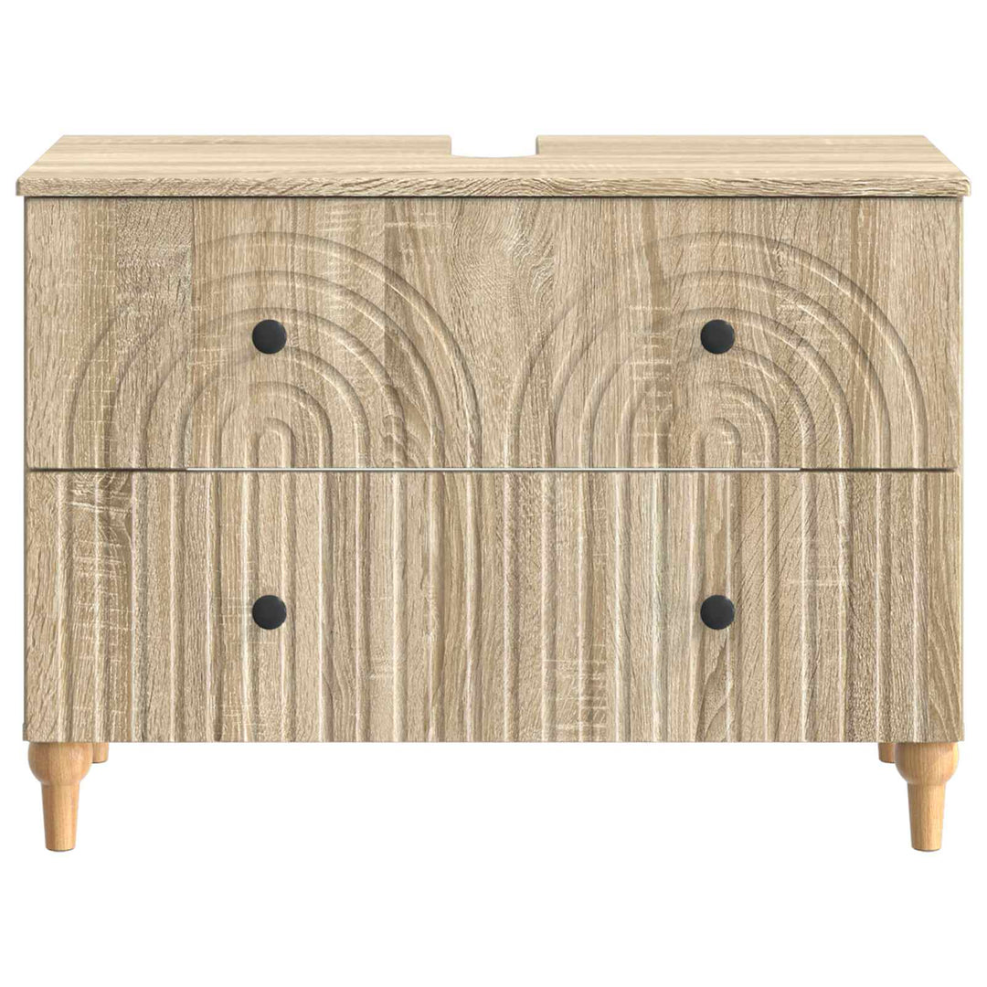 Badeværelsesskabsunder ALKMAAR Sonoma-eg 82 x 41 x 59 cm