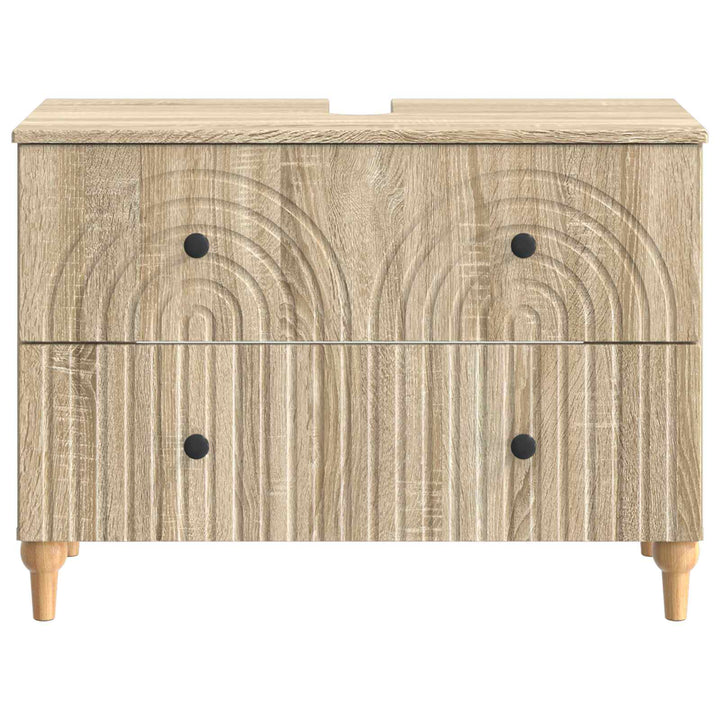 Badeværelsesskabsunder ALKMAAR Sonoma-eg 82 x 41 x 59 cm