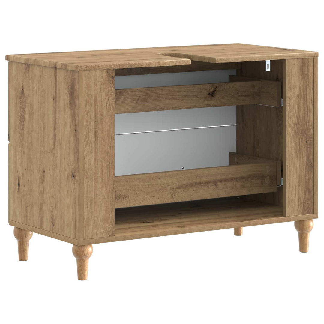 Badeværelsesskabsunder ALKMAAR Artisan-eg 82 x 41 x 59 cm