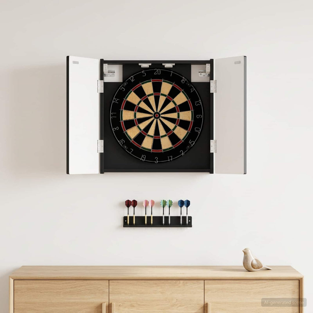 Dartboard Skab ARNHEM Sort 52,5 x 10,5 x 53,5 cm
