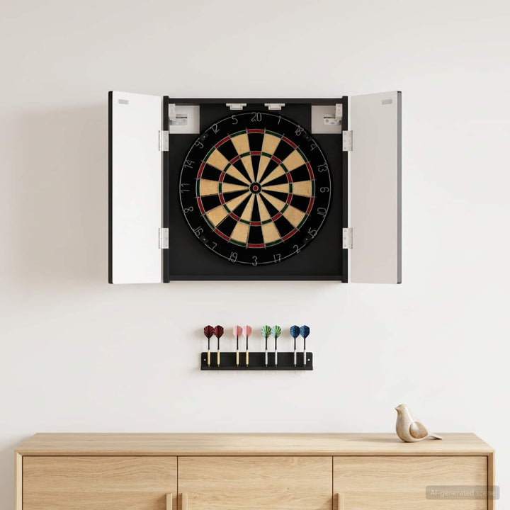 Dartboard Skab ALKMAAR Sort 52,5 x 10,5 x 53,5 cm