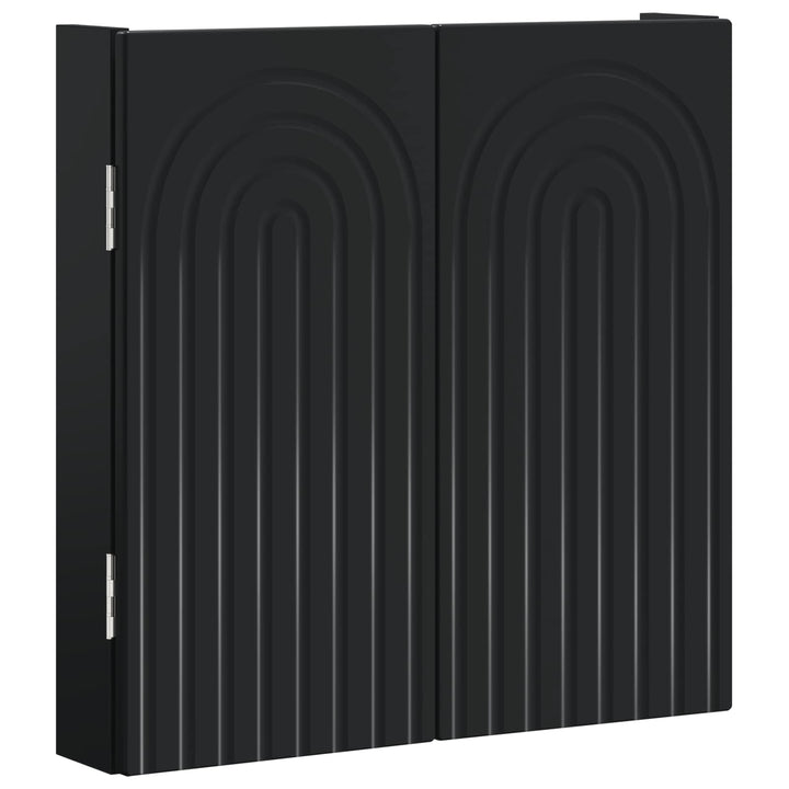 Dartboard Skab ALKMAAR Sort 52,5 x 10,5 x 53,5 cm