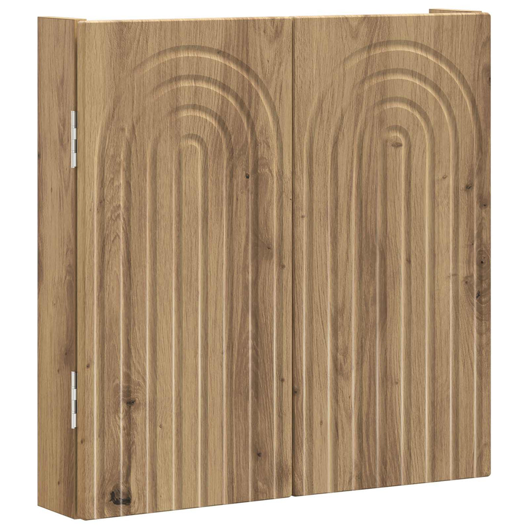 Dartboard Skab ALKMAAR Artisan-eg 52,5 x 10,5 x 53,5 cm