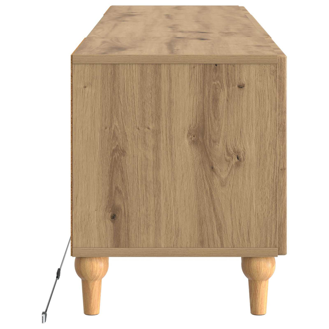 LED TV-skab Artisan-eg Konstrueret træ