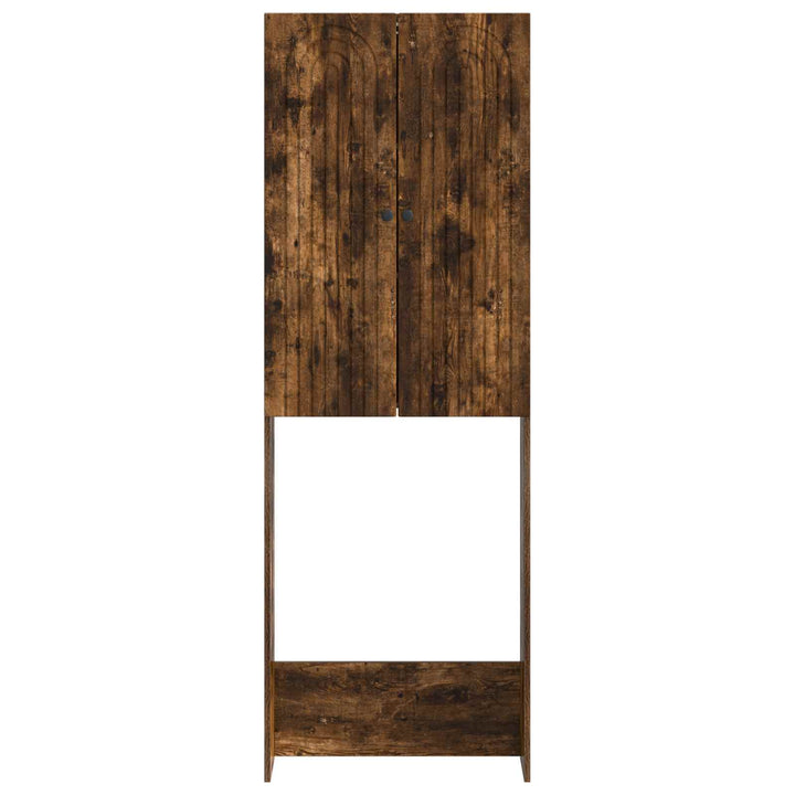 Toilet Skab ALKMAAR Røget eg 66 x 25,5 x 190 cm Konstrueret træ