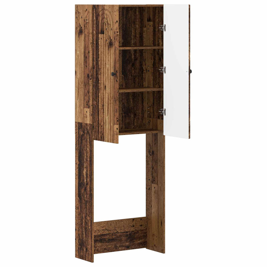 Toilet Skab ALKMAAR Gammelt træ 66 x 25,5 x 190 cm