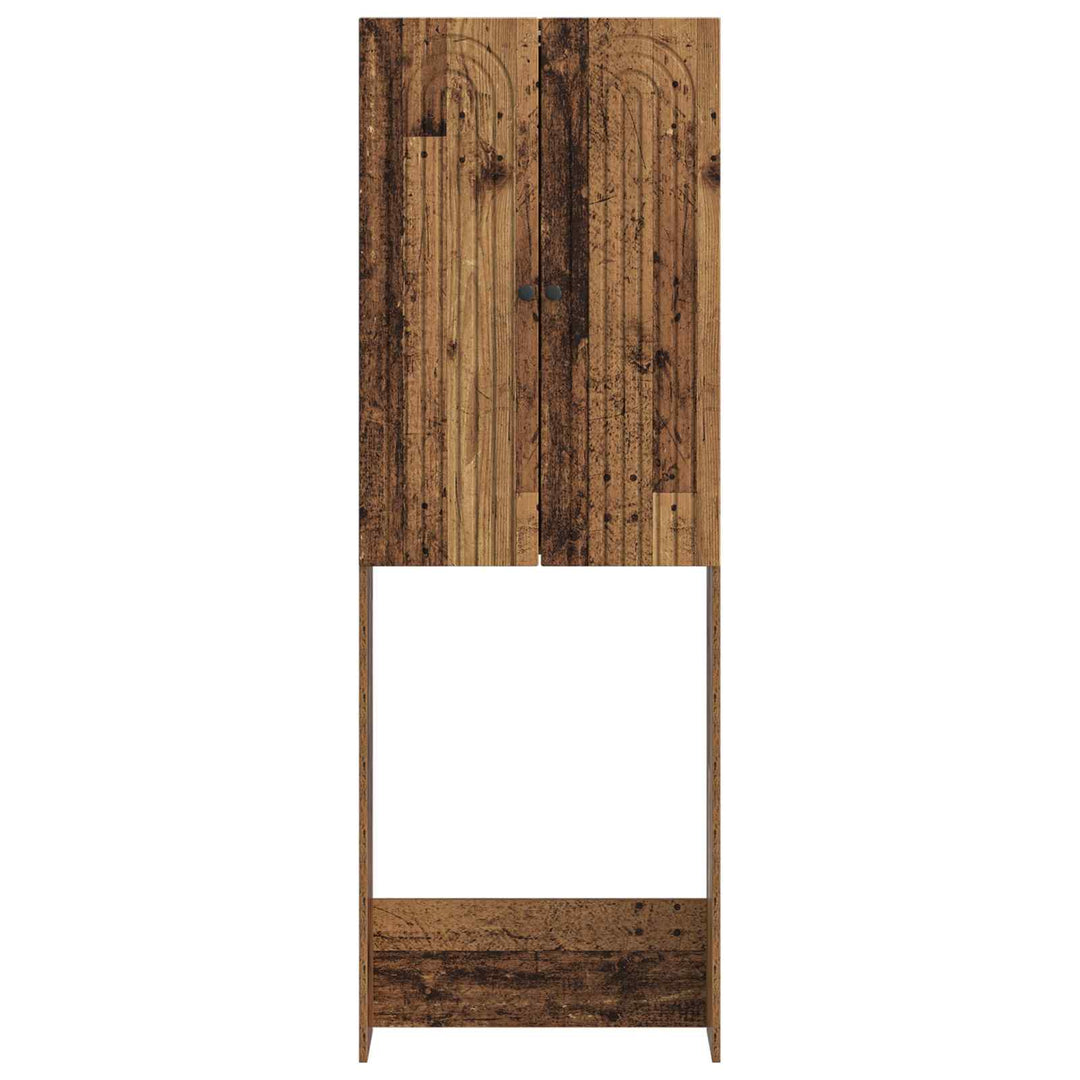 Toilet Skab ALKMAAR Gammelt træ 66 x 25,5 x 190 cm