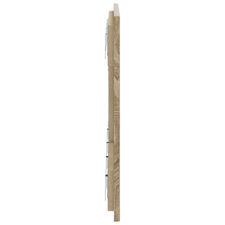 Væghængt hovedgærde ALKMAAR Sonoma-eg Konstrueret træ