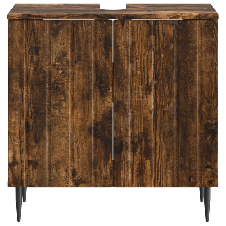 Badeværelsesskabsunder ZWOLLE Røget eg 59,5 x 31,5 x 59 cm