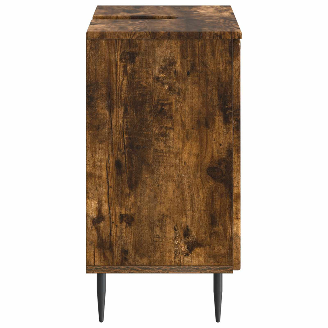 Badeværelsesskabsunder ZWOLLE Røget eg 59,5 x 31,5 x 59 cm