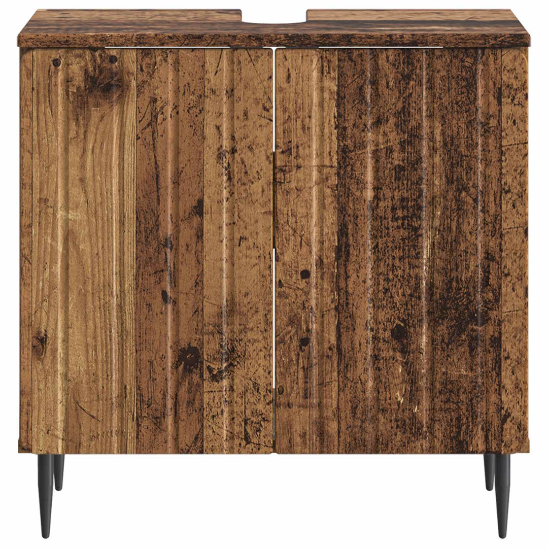Badeværelsesskabsunder ZWOLLE Gammelt træ 59,5 x 31,5 x 59 cm