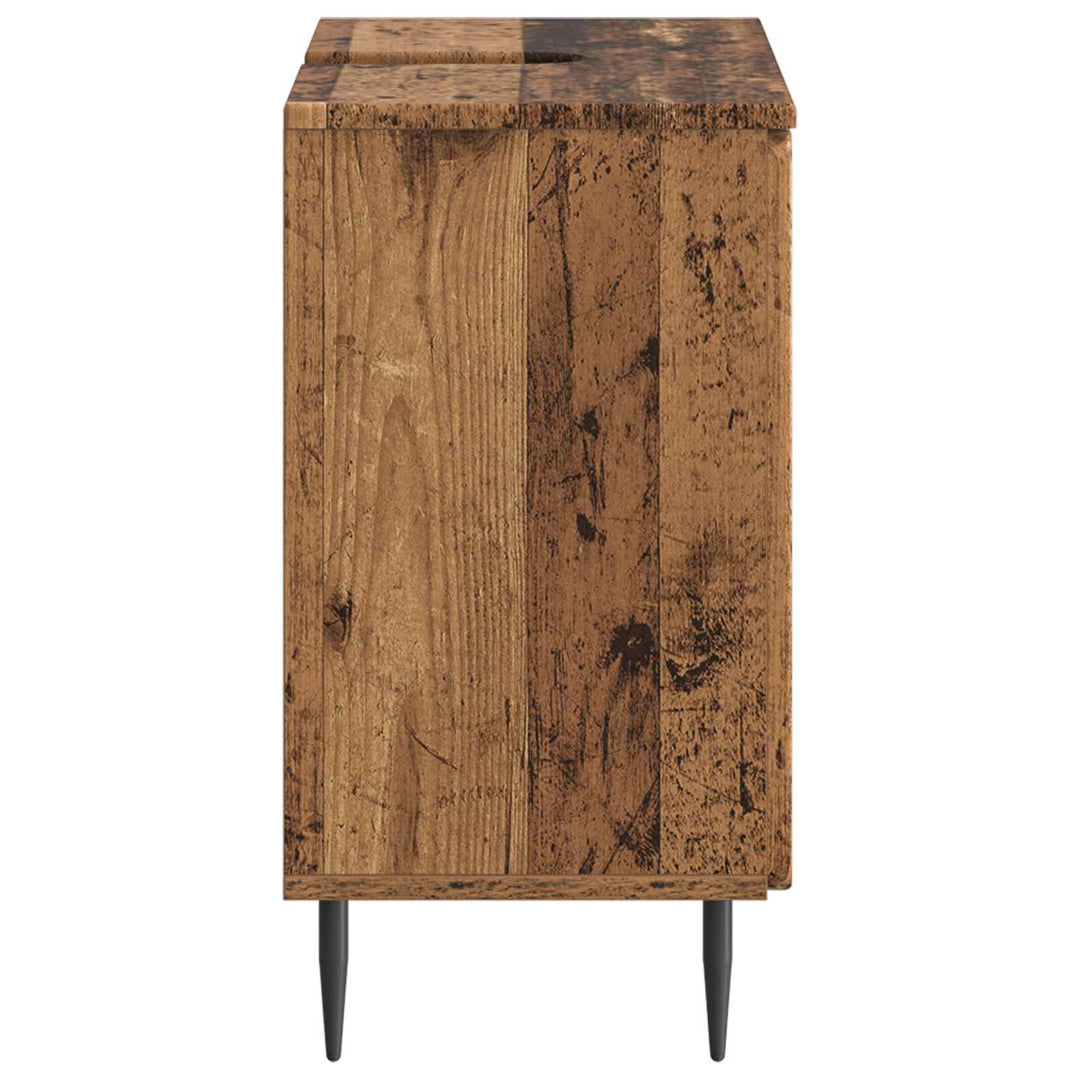 Badeværelsesskabsunder ZWOLLE Gammelt træ 59,5 x 31,5 x 59 cm