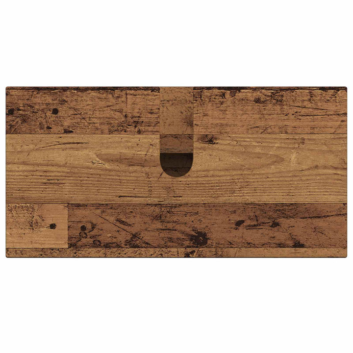 Badeværelsesskabsunder ZWOLLE Gammelt træ 59,5 x 31,5 x 59 cm