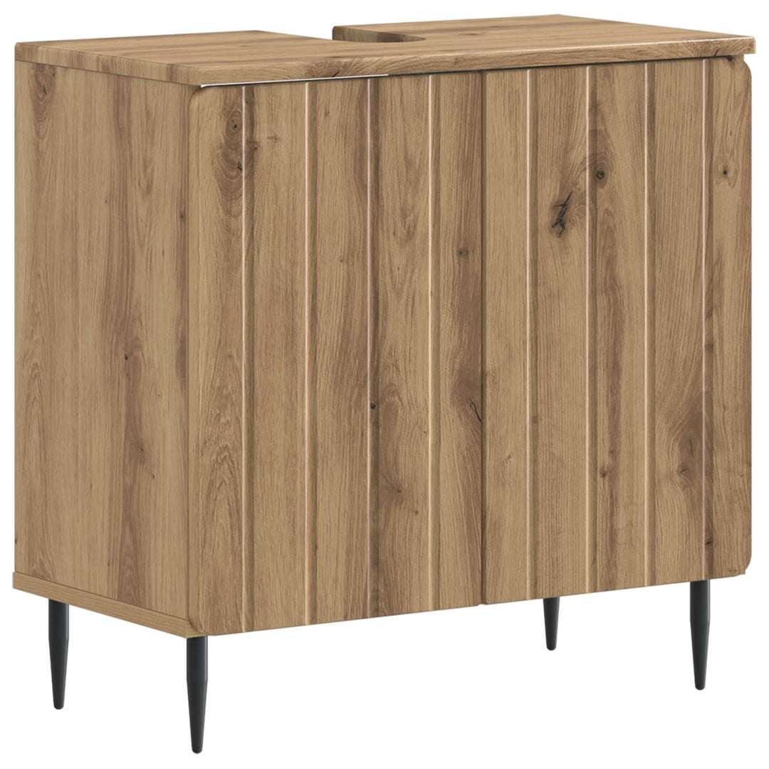 Badeværelsesskabsunder ZWOLLE Artisan-eg 59,5 x 31,5 x 59 cm